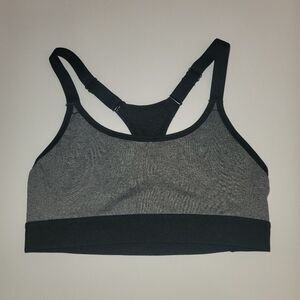 C9 Womens Sz XS Reversible Sports Bra Racer Back Adjustable Straps Black